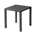 thumbnail image 1 of Crestlive Products 15.7" x 15.7" Outdoor Side Table, All-Weather Aluminum Square Patio End Table, Black, 1 of 7