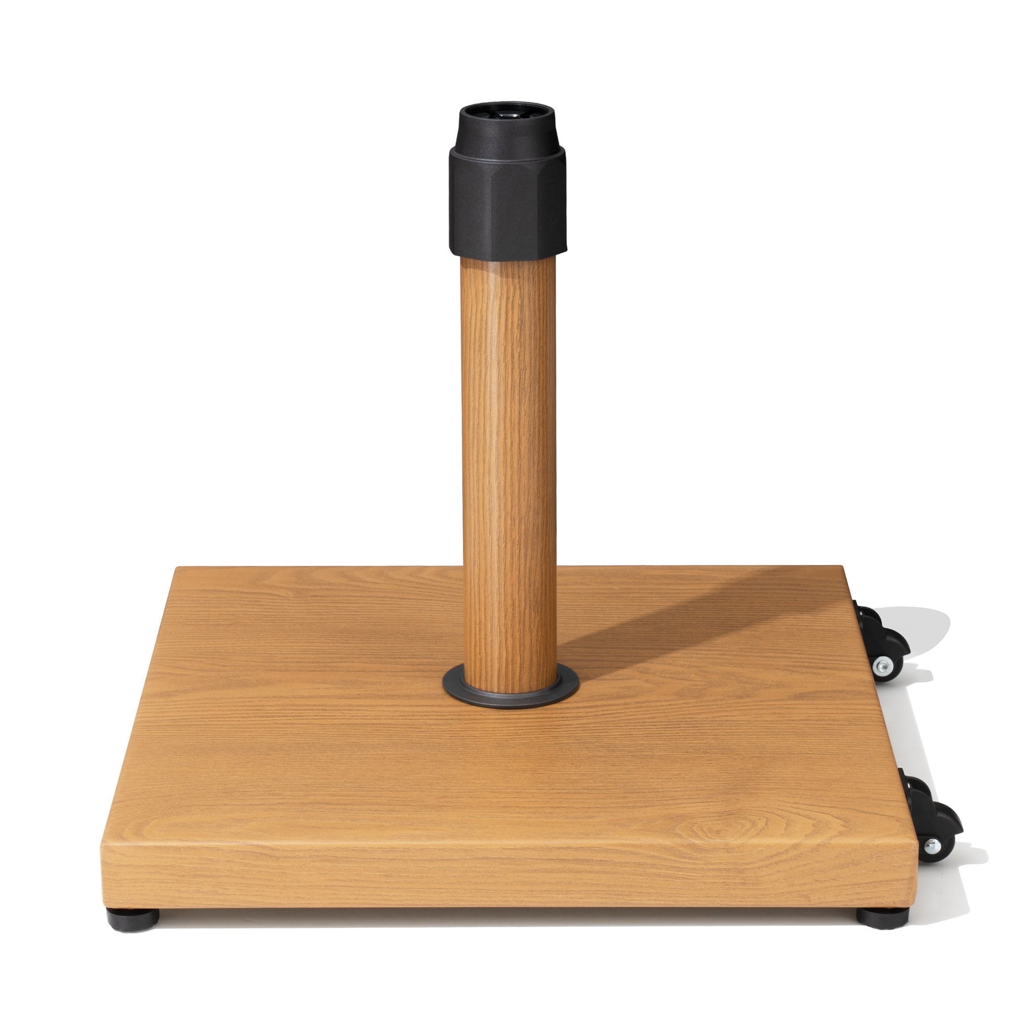 Crestlive Products 43 lbs Yellow Patio Cantilever Umbrella Base Square Stand