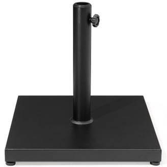 can a patio umbrella stand without a table Base Heavy Duty Steel Outdoor Umbrella Base, Universal Umbrella Mount Clamp for Decks, Patios, Docks, Pontoons, Picnic Tables (1) : Patio, Lawn & Garden DIY Umbrella Side Table -