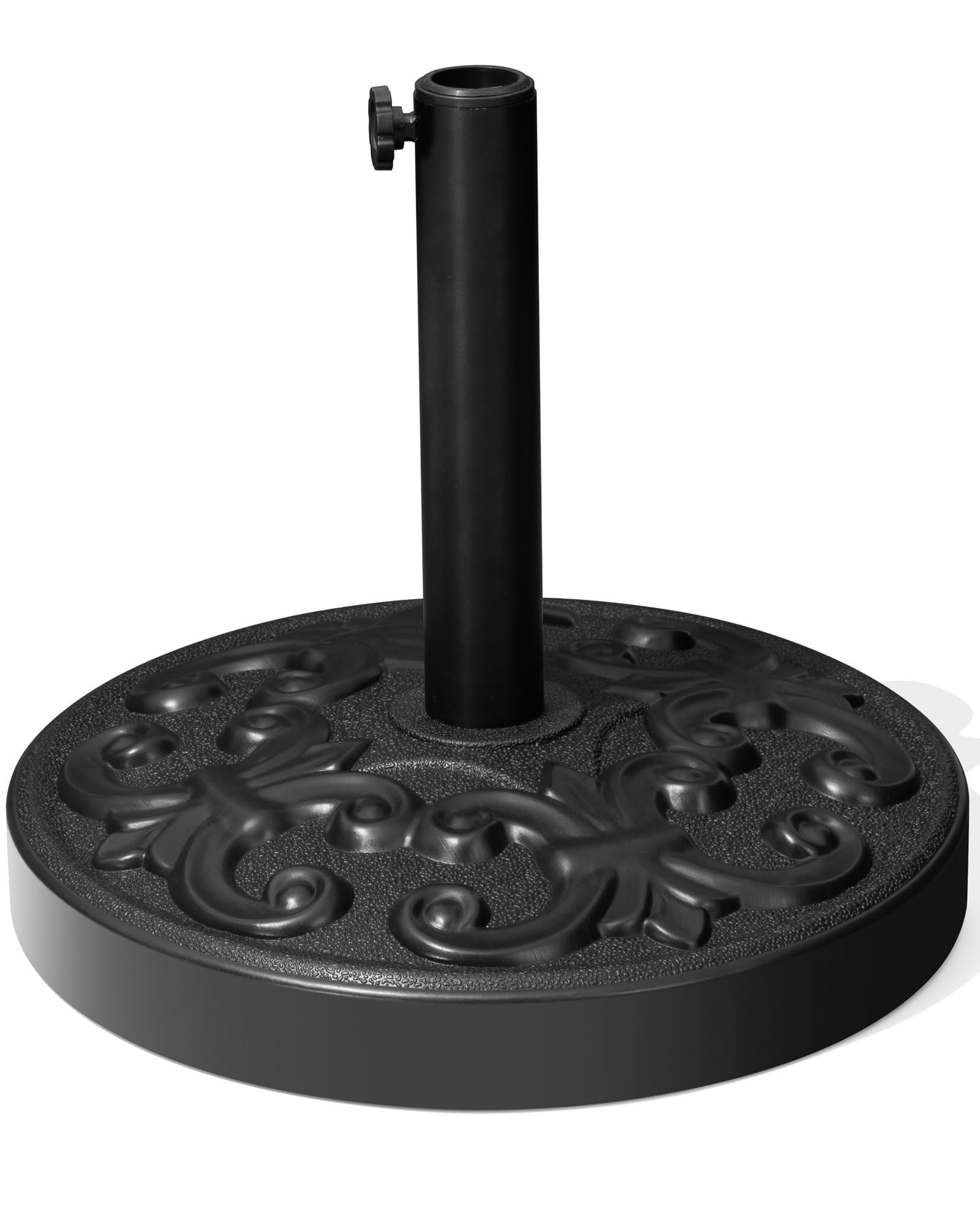 Crestlive Products Patio Umbrella Base, 45lbs Heavy Duty Table Umbrella ...
