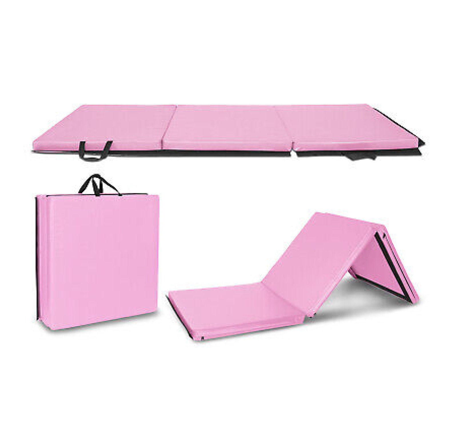 Crestora 6' Folding Gymnastics Gym Exercise Aerobics Mat, 6ft x 2ft x