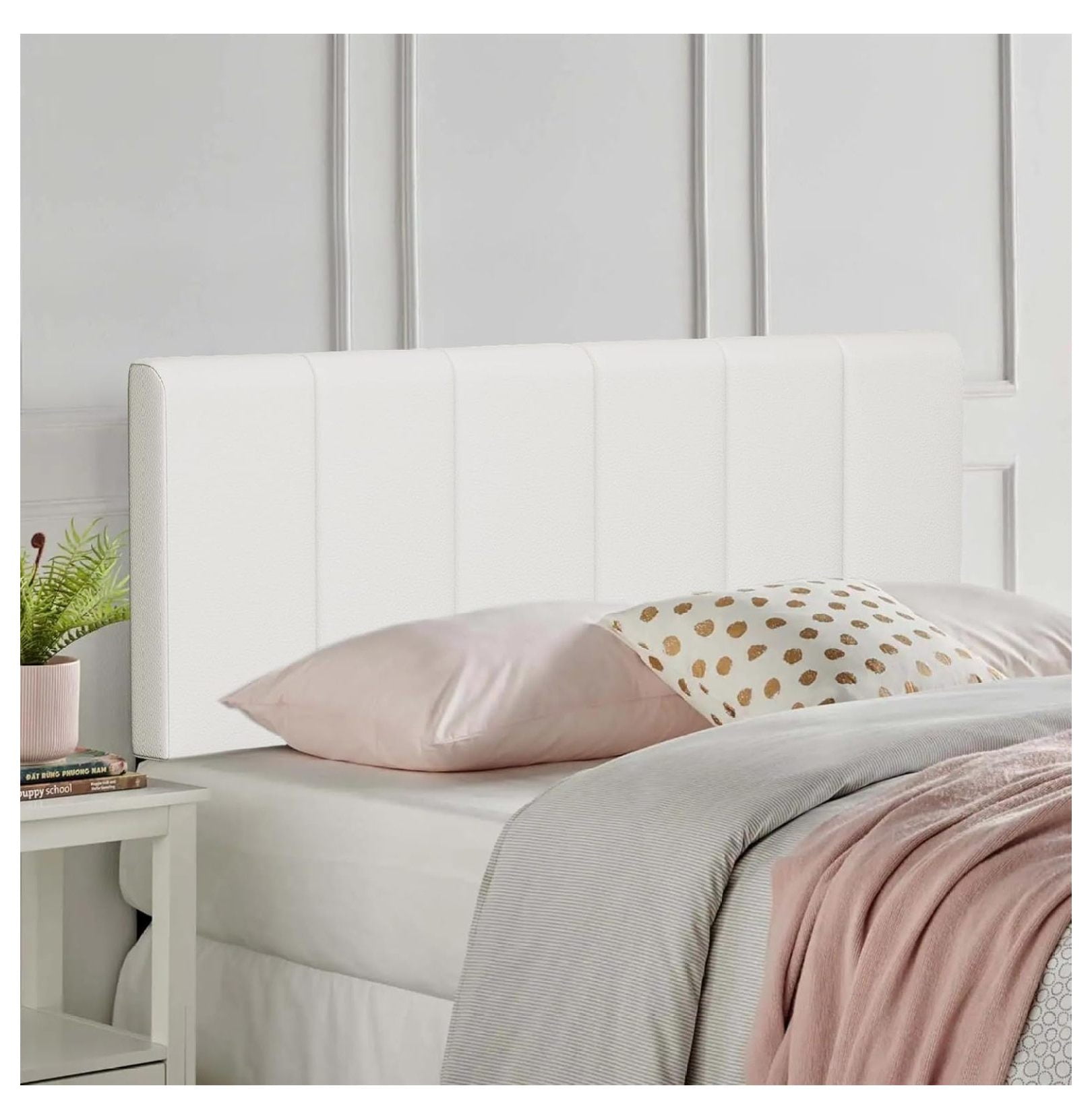 Crestora Adjustable Headboard King Head board Upholstered King