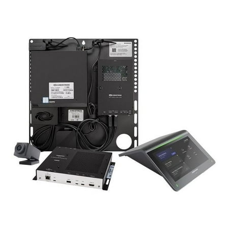 Crestron 6511629 Flex Advanced Tabletop Small Room Video Conference System for Microsoft, Black