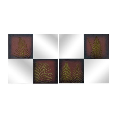 Crestview Collection 2 Piece Leaves Wall D cor Set