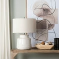 thumbnail image 1 of Crestview Collection Alexis 3-Way Ceramic Table Lamp with Oat Linen Shade, 1 of 5