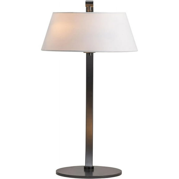 Crestview Collection Bourne Forged Arc Metal Table Lamp in Bronze