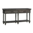 thumbnail image 1 of Crestview Collection CVFVR8035 69 x 14 x 36 in. Pembroke Plantation Recycled Pine Distressed Console, Gray, 1 of 2