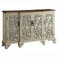 thumbnail image 1 of Crestview Collection CVFZR1075 60.5 x 15 x 38 in. Hawthorne Antique White 4 Door Sideboard, 1 of 2