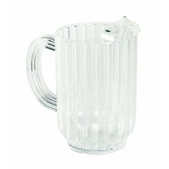 Crestware 32 oz. Clear Plastic Pitcher