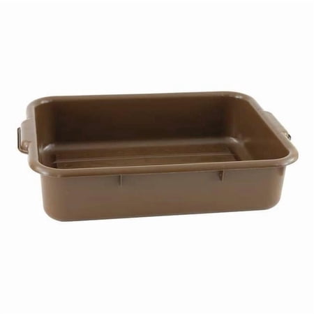 Bus Tub,Polypropylene,Brown BT5BR