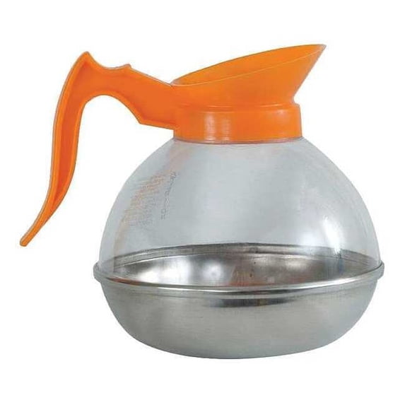 Crestware Orange 64 oz Coffee Decanter PD64D