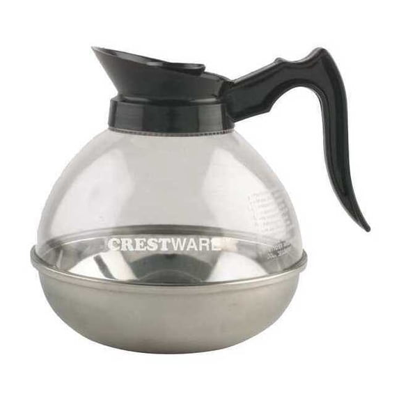 Crestware Black 64 oz Coffee Decanter PD64