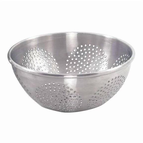 Crestware Colander,5 1/2 in H,Aluminum ACOL12C