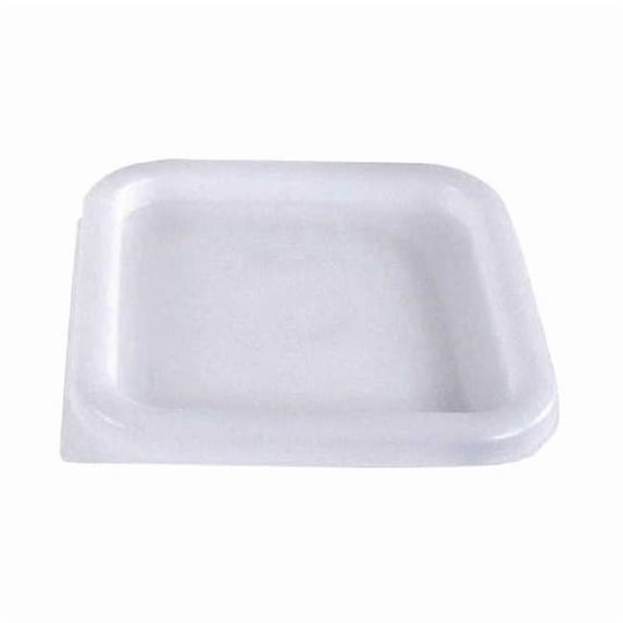 Crestware Stackable Container Lid, White, Polyethylene SQWL12