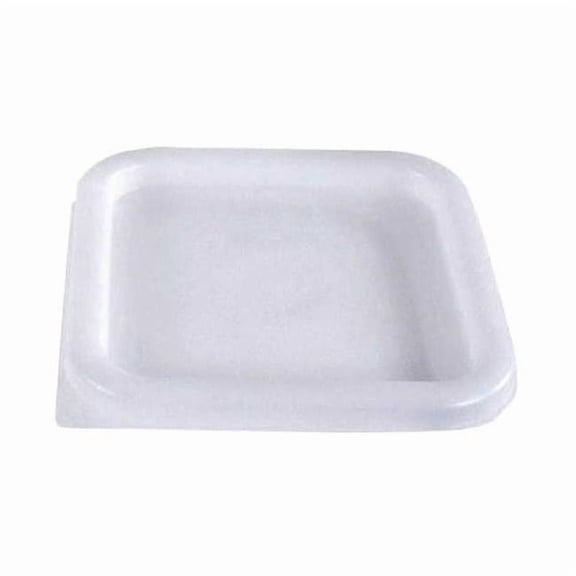 Crestware Stackable Container Lid, White, Polyethylene SQWL12