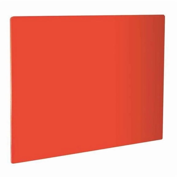Cutting Board,20 in. L,Red,Polyethylene PCB1520R
