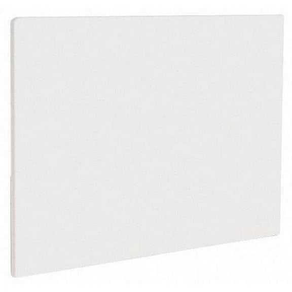 Crestware Cutting Board,24 in.L,White,Polyethylene PCB1824