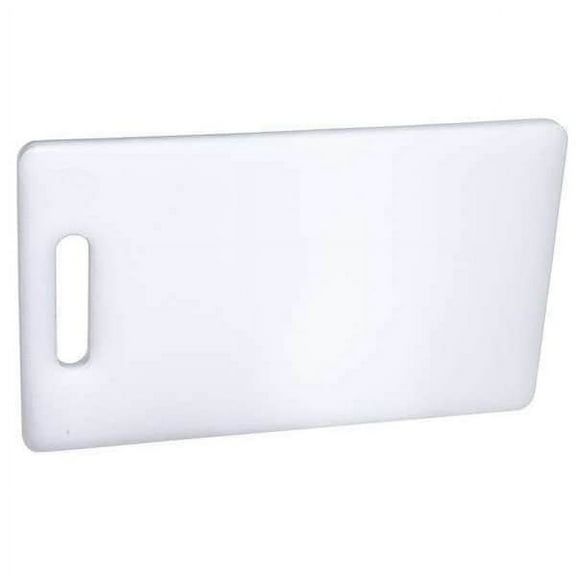 Crestware 9" x 6" Polyethylene Cutting Board, White PCB69