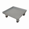 thumbnail image 1 of 22" x 22" x 4-1/2" Plastic Dish Dolly, Gray RDOLLY2, 1 of 1