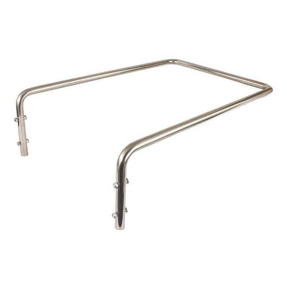 Crestware 31" x 21" x 9-1/2" Aluminum Dish Dolly Handle, Aluminum RHANDLE