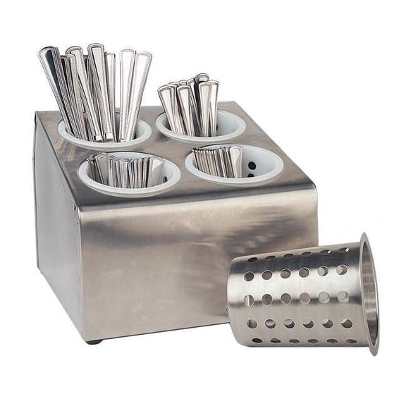Crestware Flatware Dispenser, 4 Hole CFD4
