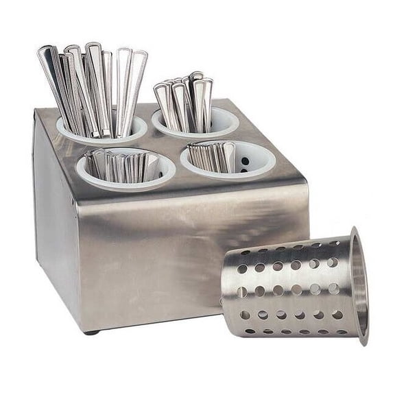 Crestware Flatware Dispenser, 4 Hole CFD4