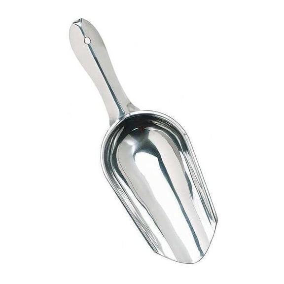 Crestware Ice Scoop,Stainless Steel,12 oz ISP