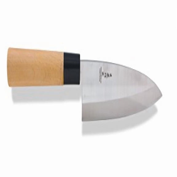 Crestware KN312 Deba Knife, 7", Silver