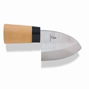 Crestware KN312 Deba Knife, 7, Silver