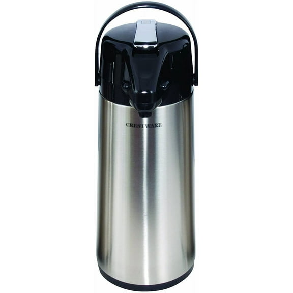 Crestware Leaver Airpot,Glass Lined,3.0 Liter APL30G