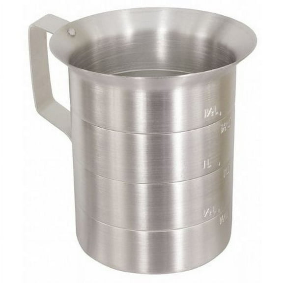 Crestware Measuring Cup,Aluminum,2 qt. Liquid MEA02