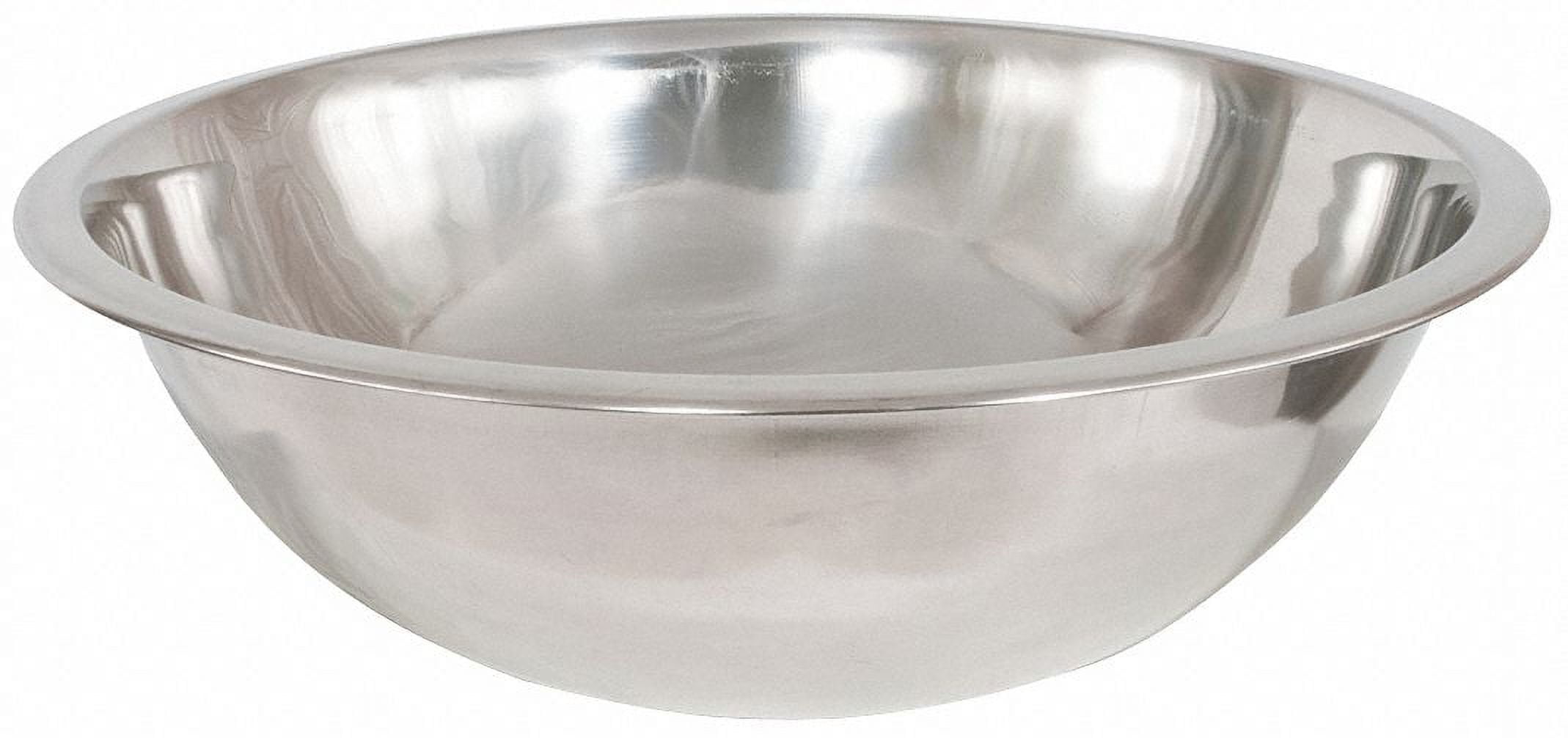 Oggi 8-Quart Two-Tone Stainless Steel Mixing Bowl with Airtight Lid