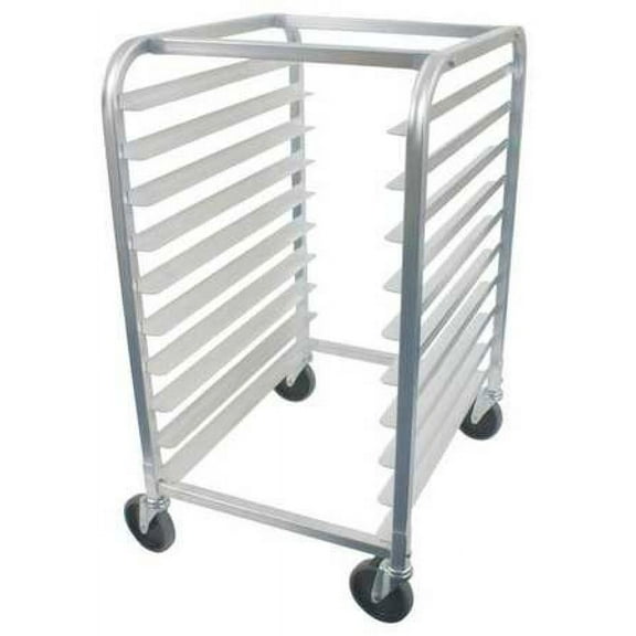 Crestware Pan Rack, Aluminum, 10-Slot, 38in. H ABPR10