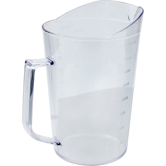 Crestware Poly Measuring Cup, 1 pint, Clear