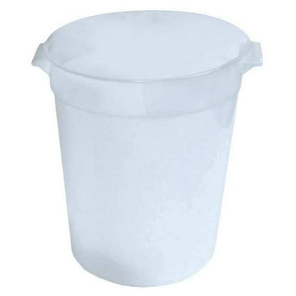 Crestware Round Container,9 3/4 in L,White RCW8