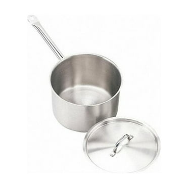 Crestware Sauce Pan w/Cover,2 qt,7 3/4 In.,SS SSPAN2WC