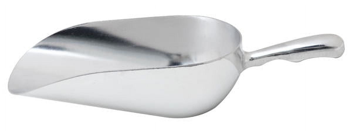 Crestware Pala In Alluminio Pressofuso Monoblocco, Capacità 2.409,7 Grammi, Uso Professionale