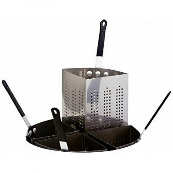 Crestware Stainless Steel Insert for 20-Quart Four Compartment Pasta Cooker