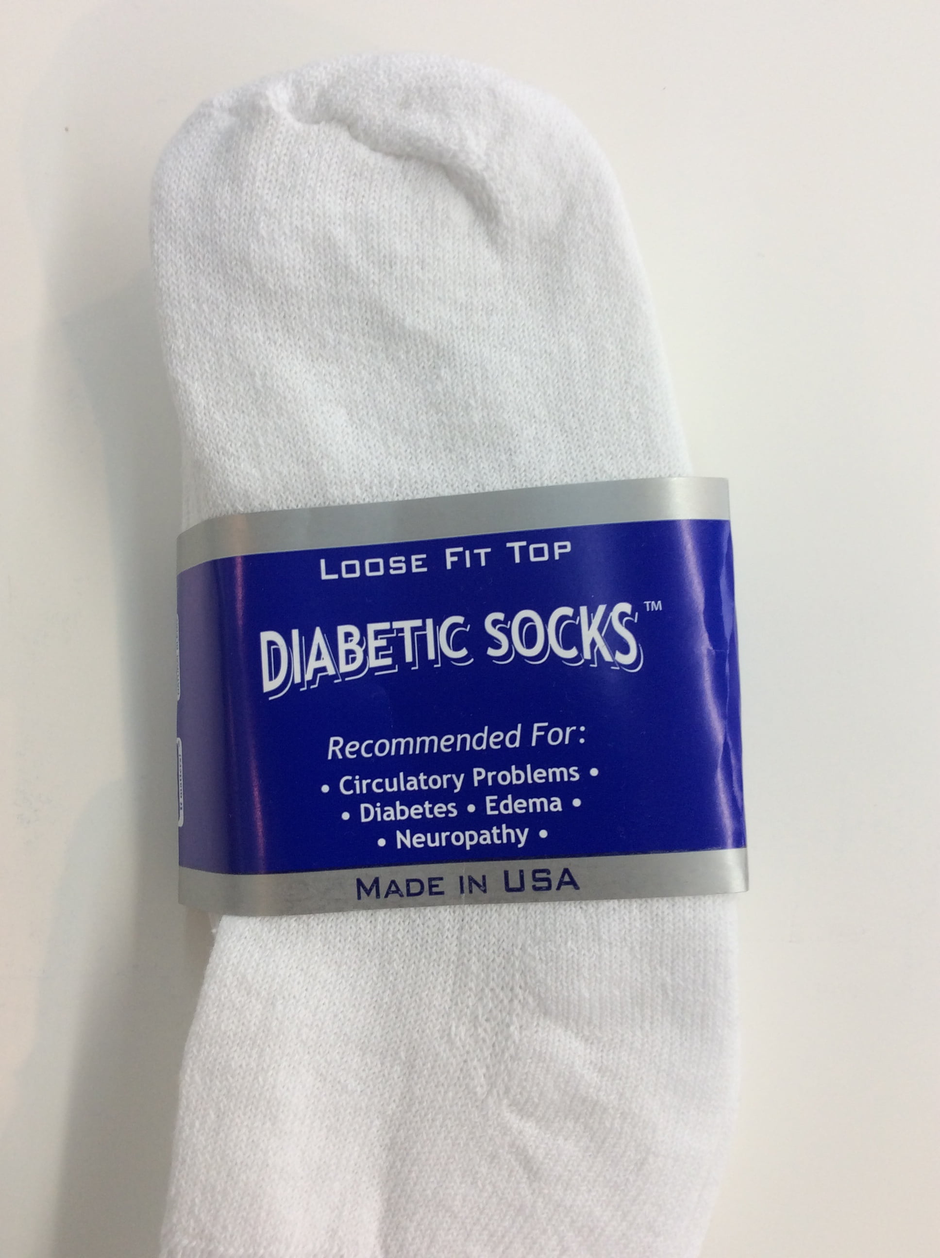 Creswell 18 Pairs Of Mens White Diabetic Ankle Socks 13-15 King Size