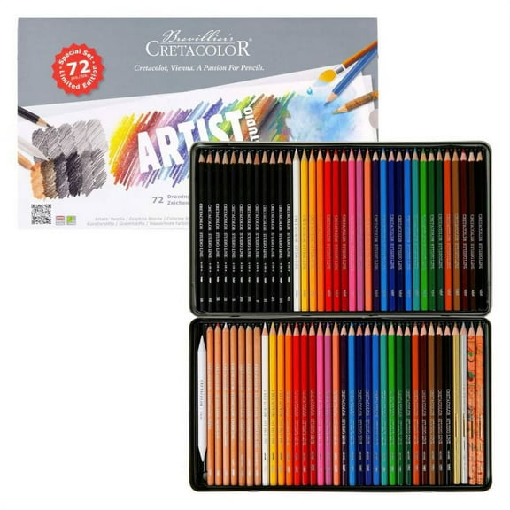 CretaColor Artist Studio Drawing Set of 72