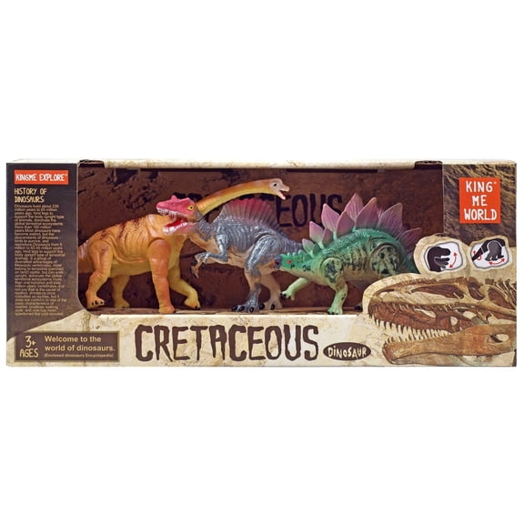 Cretaceous Dinosaur Action Figure 3-Pack (Version 1)