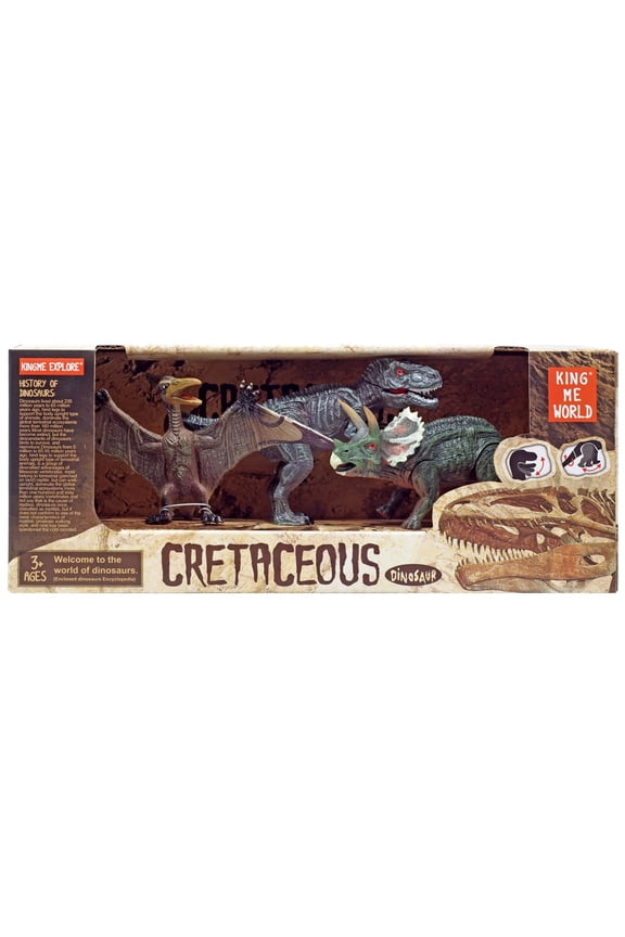 Cretaceous Dinosaur Action Figure 3-Pack (Version 2)