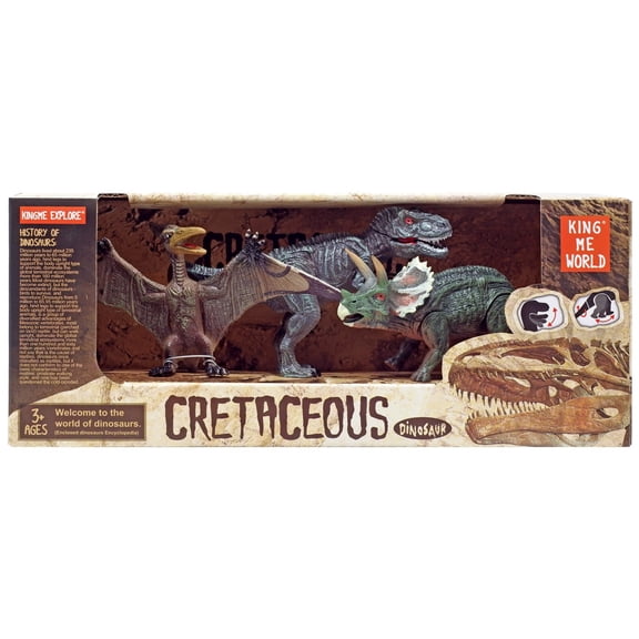 Cretaceous Dinosaur Action Figure 3-Pack (Version 2)