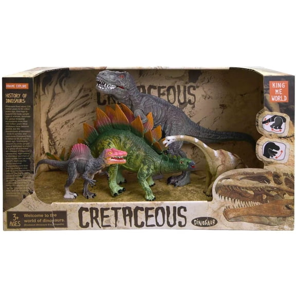 Cretaceous Dinosaur Action Figure 4-Pack (Version 1)