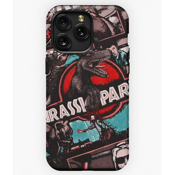 Cretaceous Park V2 Dinosaur Art G1118 Phone Case for iPhone17 16 15 14 13 12 11 Pro Max