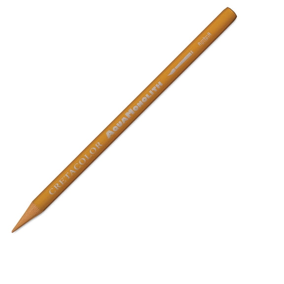 Cretacolor Aqua Monolith Woodless Watercolor Pencil - Ochre Light