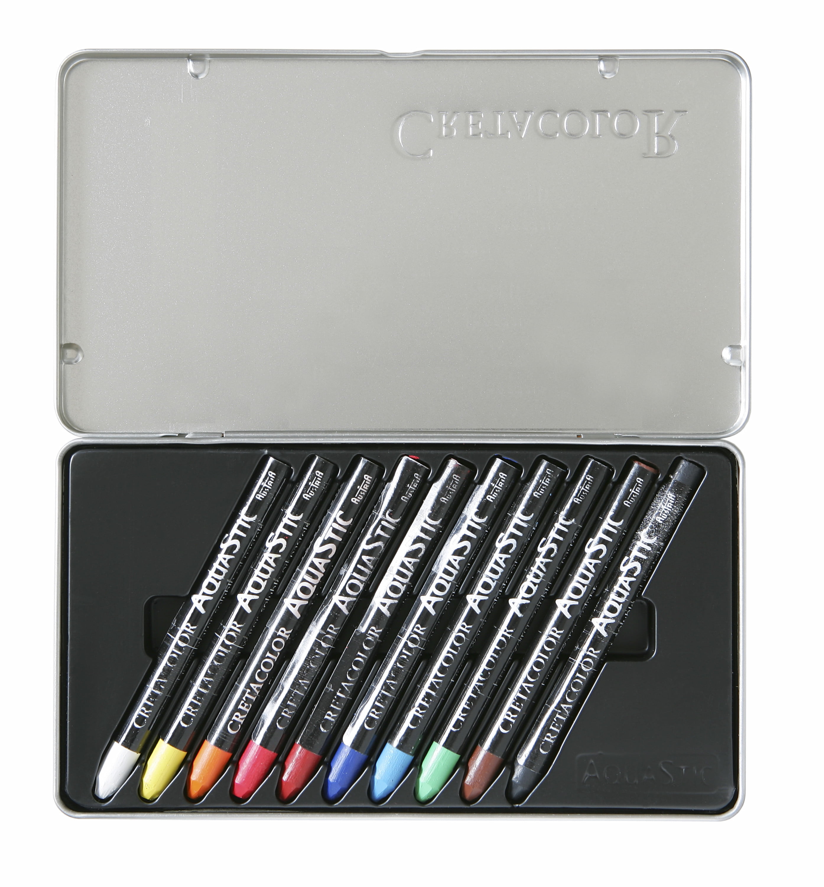 Cretacolor AquaStic Oil Pastel Set, 10-Color Set