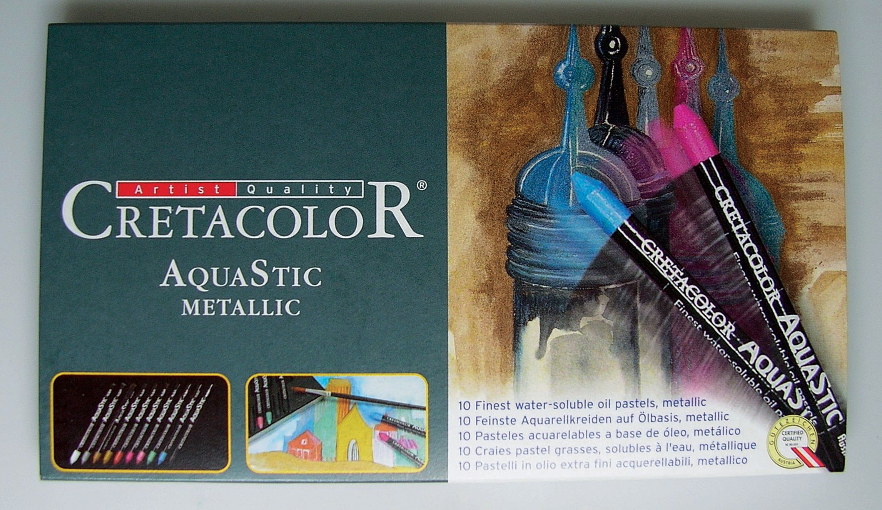 10 Aquamarkers - (5 magical colours en tinten