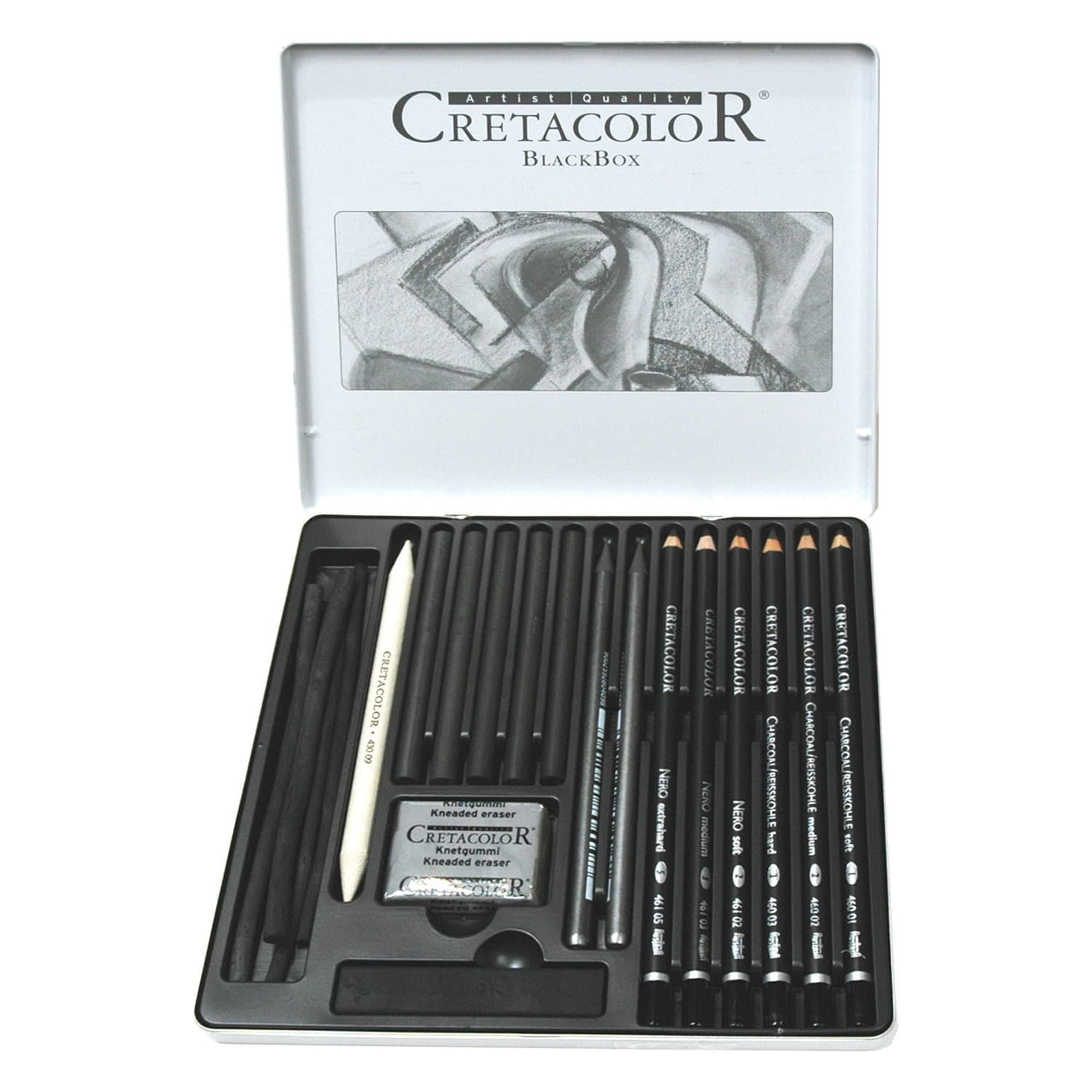 Corslet Black 74 Pcs Drawing Sets, Packaging Type: Box