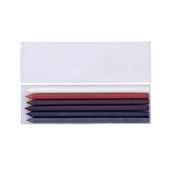 Cretacolor Graphite Lead Set, 6-Colors
